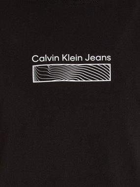 Calvin Klein Jeans T-Shirt JERSEY WAVE PRINT SS T-SHIRT Kinder bis 16 Jahre