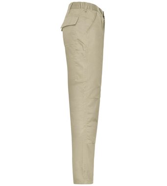 James & Nicholson Arbeitshose Robuste Arbeitshose mit Knietaschen Workwear Hose JN814 wind-und wasserabweisend