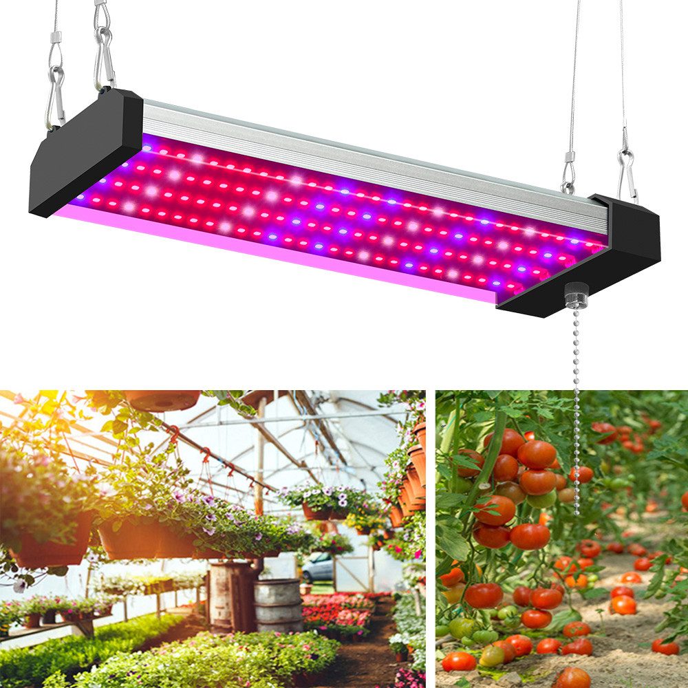 MUPOO Pflanzenlampe Grow Lampe Vollspektrum, Zugkettenschalter günstig online kaufen