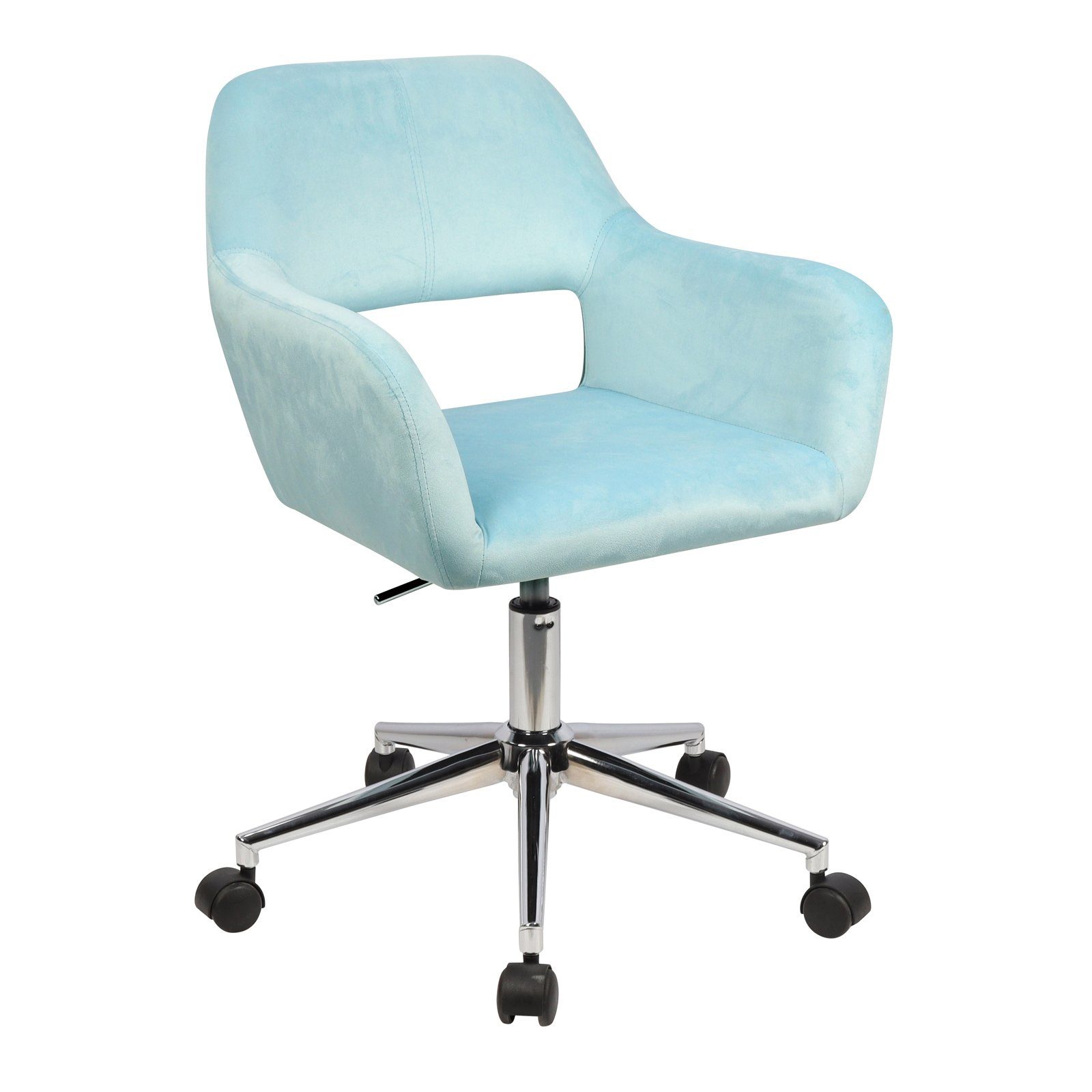 SVITA Drehstuhl Schreibtischstuhl JILL (1 St), Höhenverstellbar, Verchromte günstig online kaufen