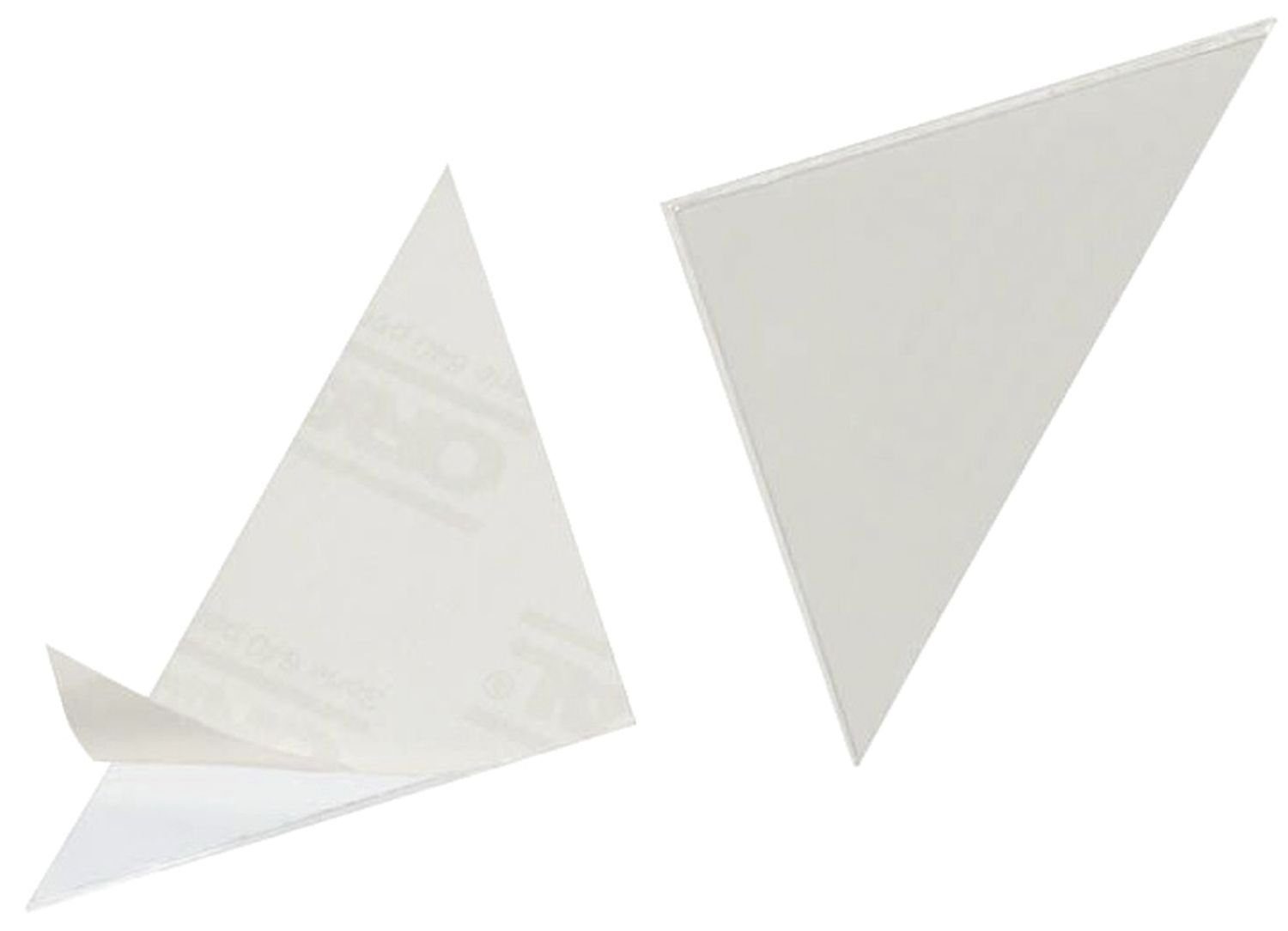 Handtasche 19 Dreiecktasche Cornerfix® 75x75mm sk. transparent 100St.