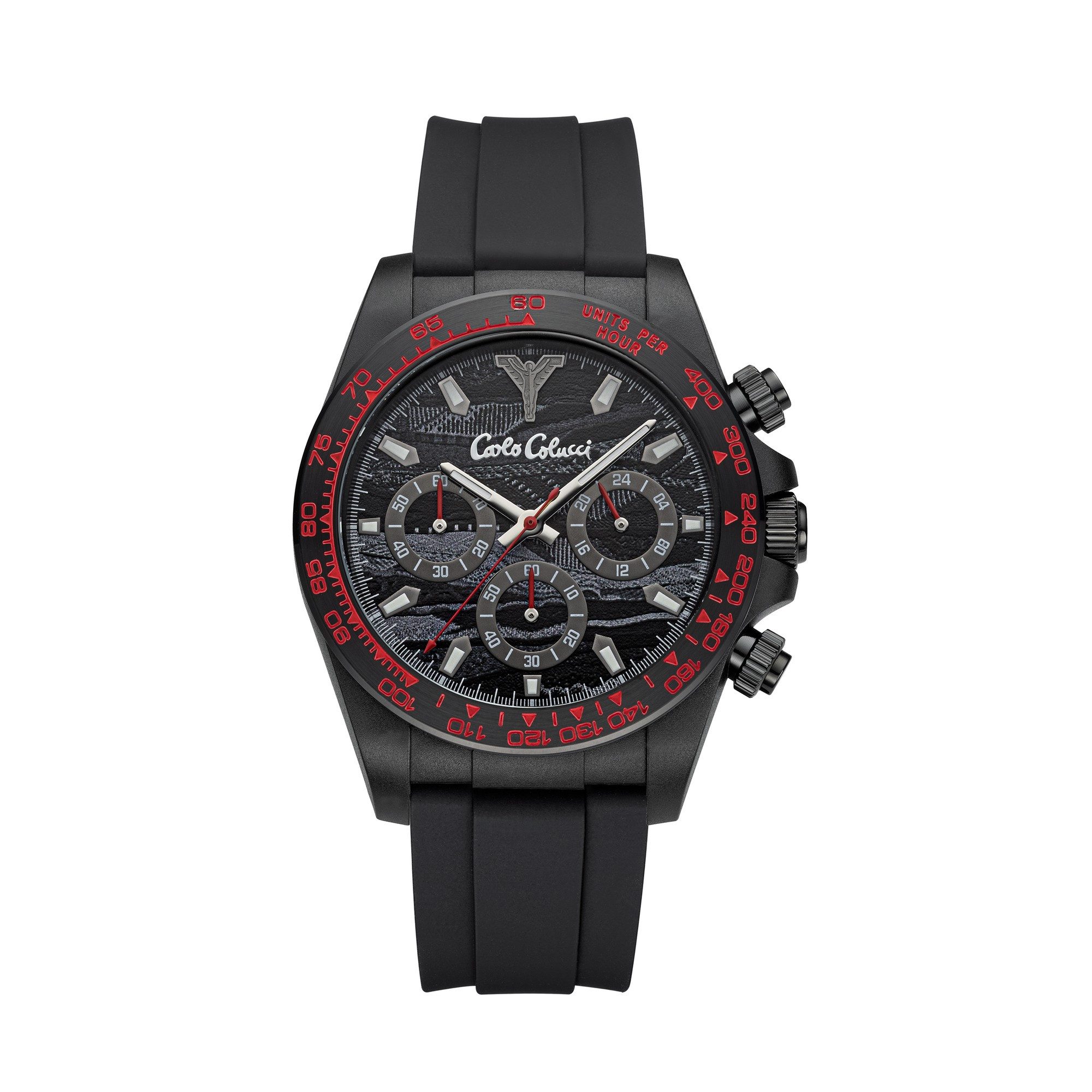 CARLO COLUCCI Chronograph Chronograph Herrenuhr 41 mm Quarz Herren CC700-3
