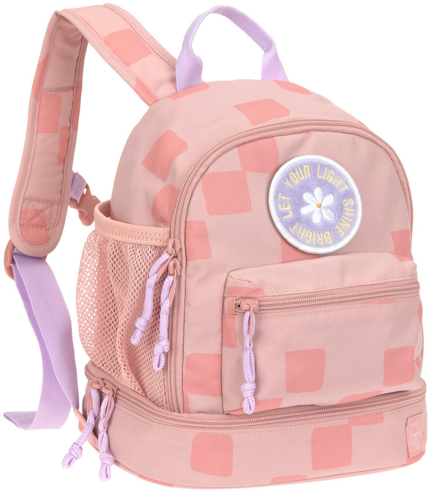 LÄSSIG Kinderrucksack Pattern Party Mini Backpack rose