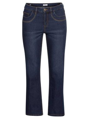 Sheego Bootcut-Jeans Große Größen mit verstellbarem Bund