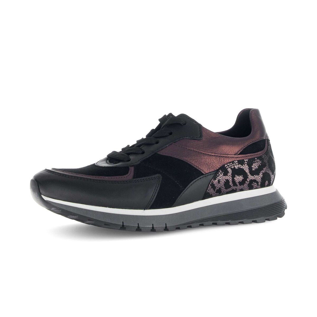 Gabor Sneaker low Materialmix Leder Sneaker günstig online kaufen