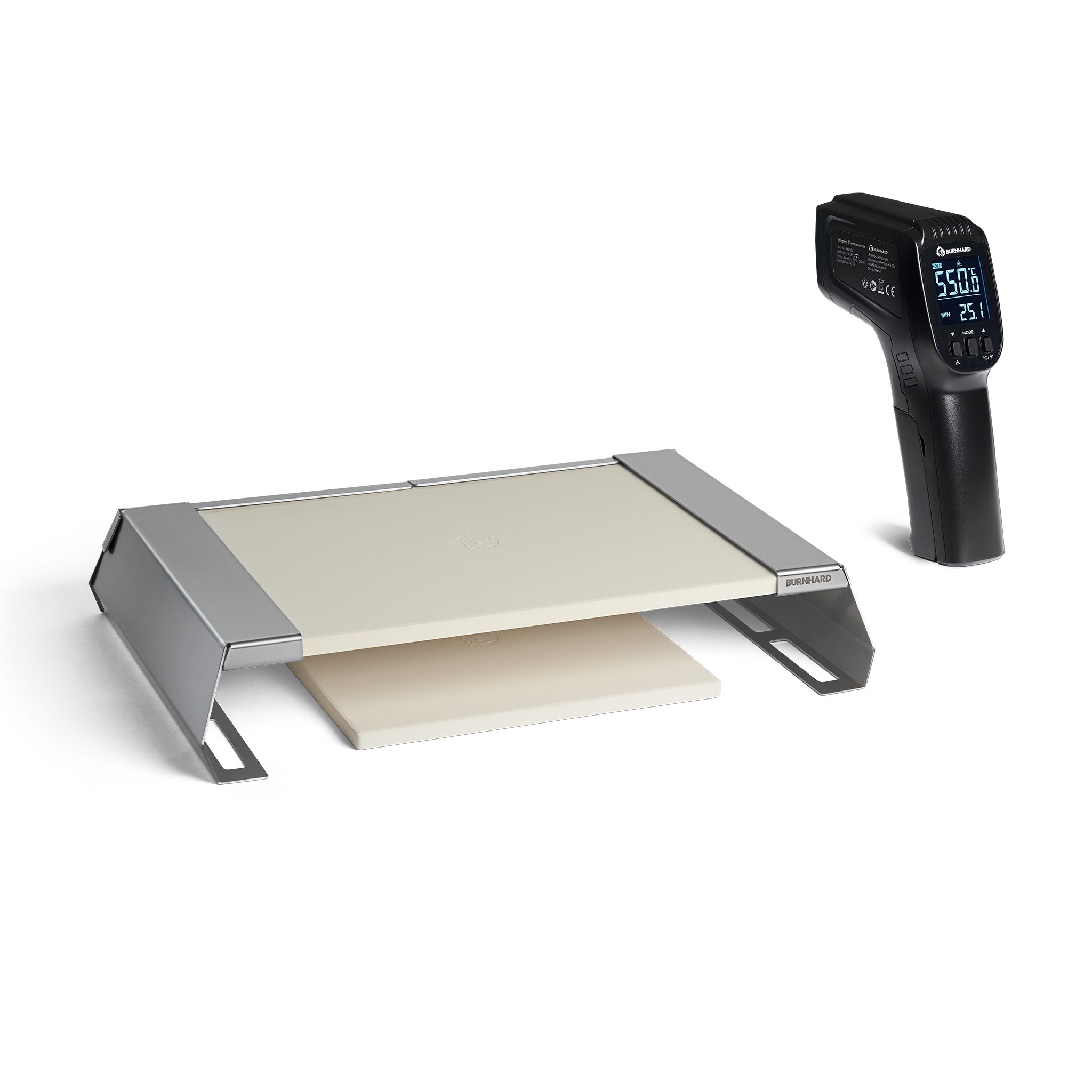 BURNHARD® Pizzaofen-Grillaufsatz