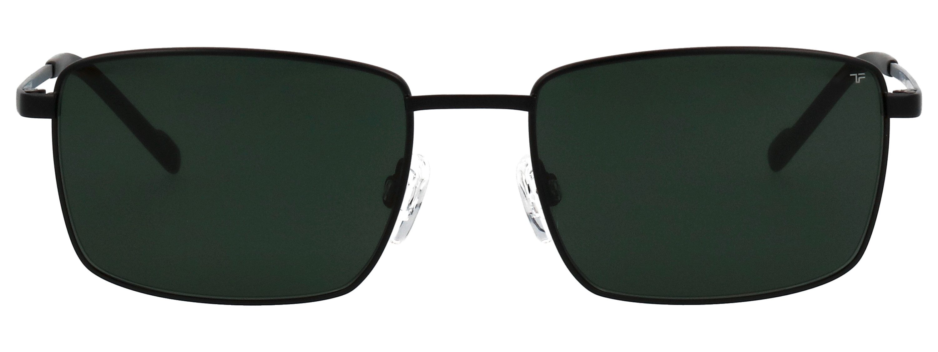 TITANflex Sonnenbrille Modell 824132 Form Karree/Eckig, Logoschriftzug auf Bügel, Titanflexfassung