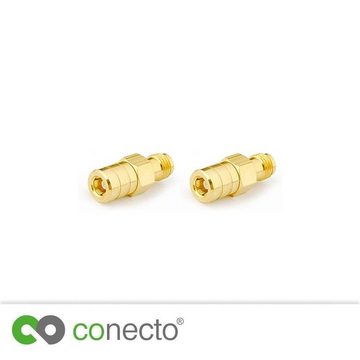 conecto conecto SMA-Adapter, MCX-Kupplung, SMA-Buchse ohne Pin auf SMB-Buchse SAT-Kabel