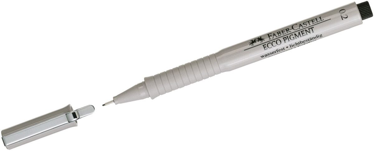 Faber-Castell Ручки Tintenfeinschreiber Ecco-Pigment 0,2 schwarz