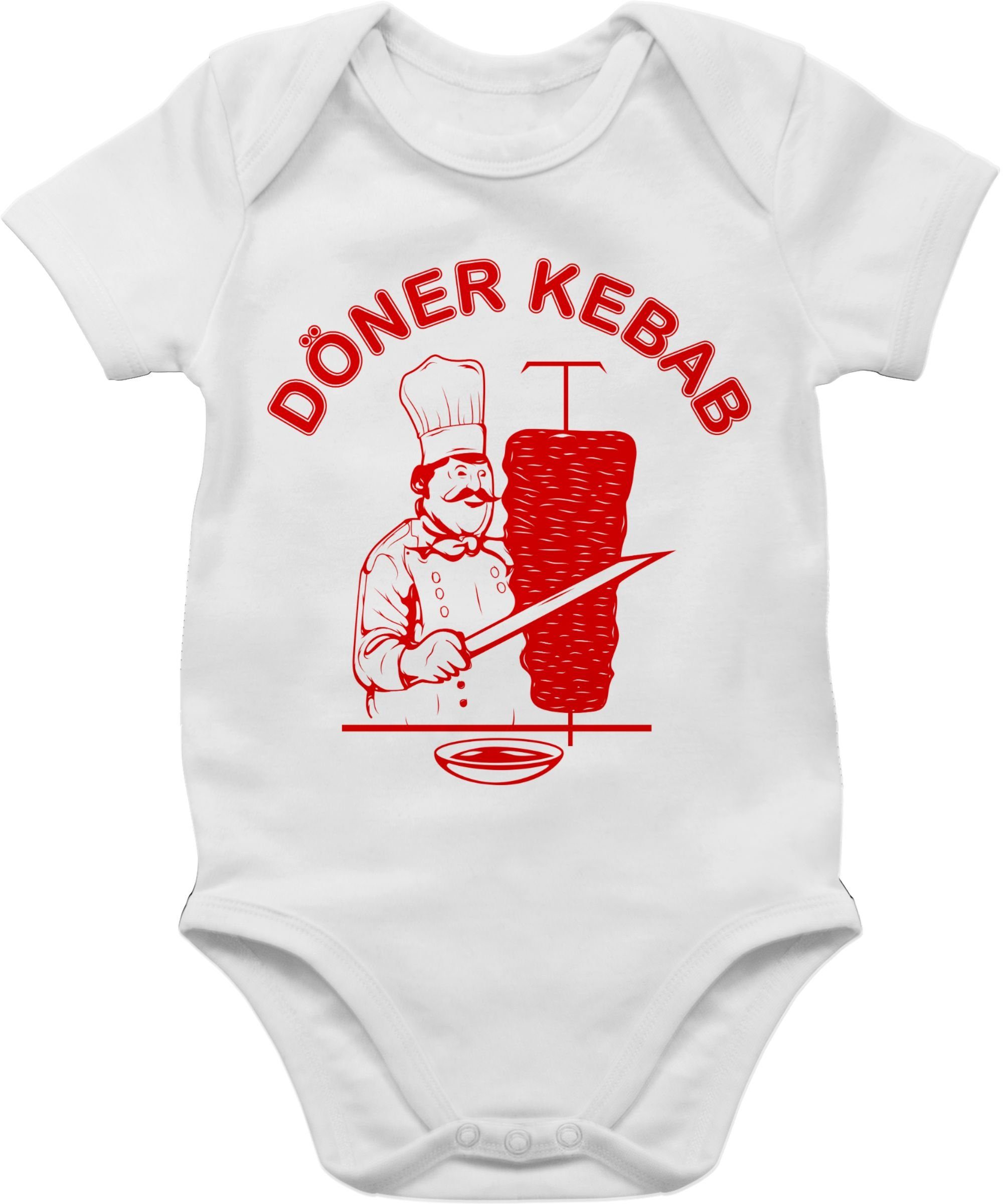 Shirtracer Shirtbody Original Döner Kebab Logo I Döner Kebap I Döner Geschenke Karneval & Fasching
