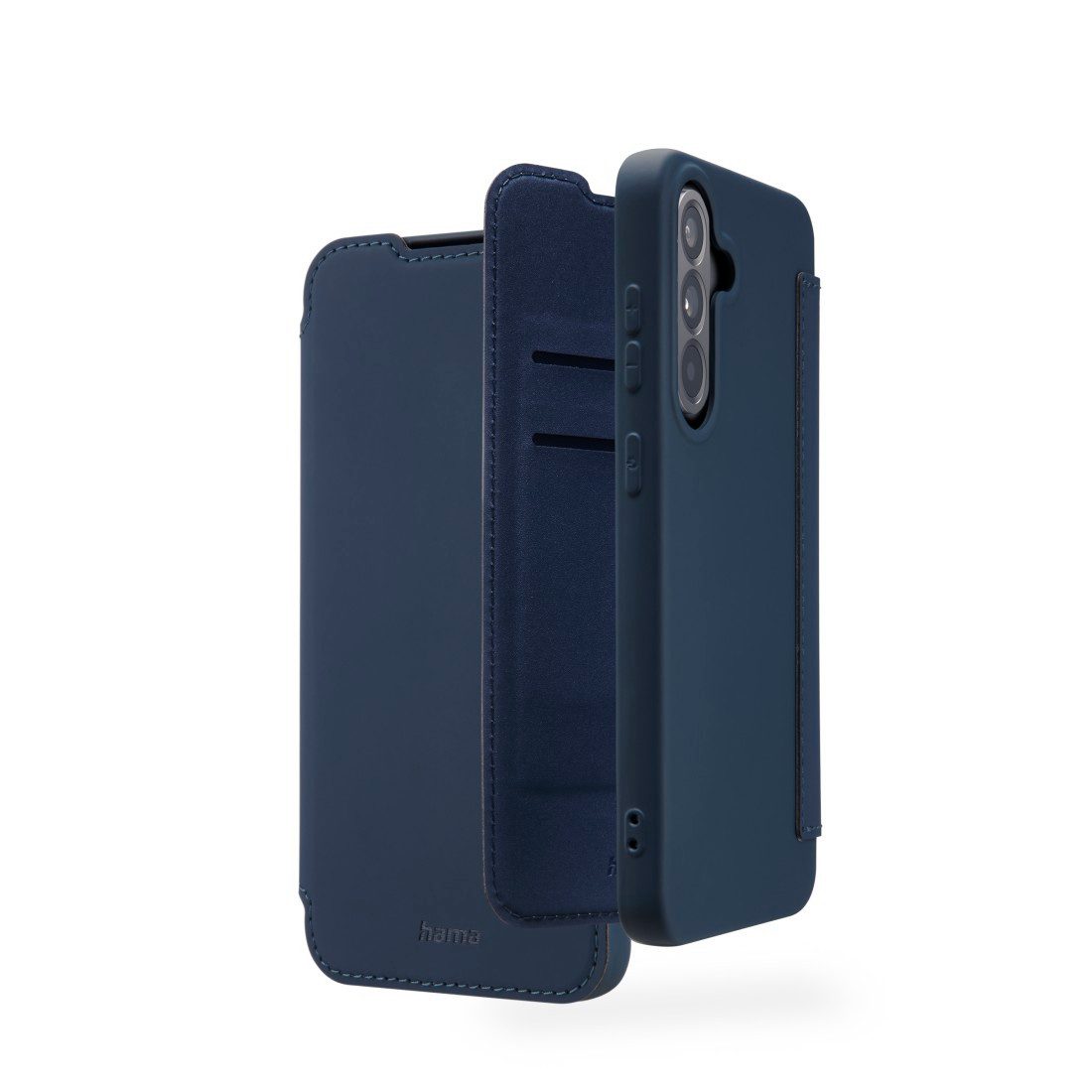 Hama Smartphonetasche Handyhülle f. Samsung Galaxy A56 klappbar, kratzfest, Anti-Fingerprint, Kartenfächer, Anti-Haft-Oberfläche, erhöhte Kanten, angenehme Haptik
