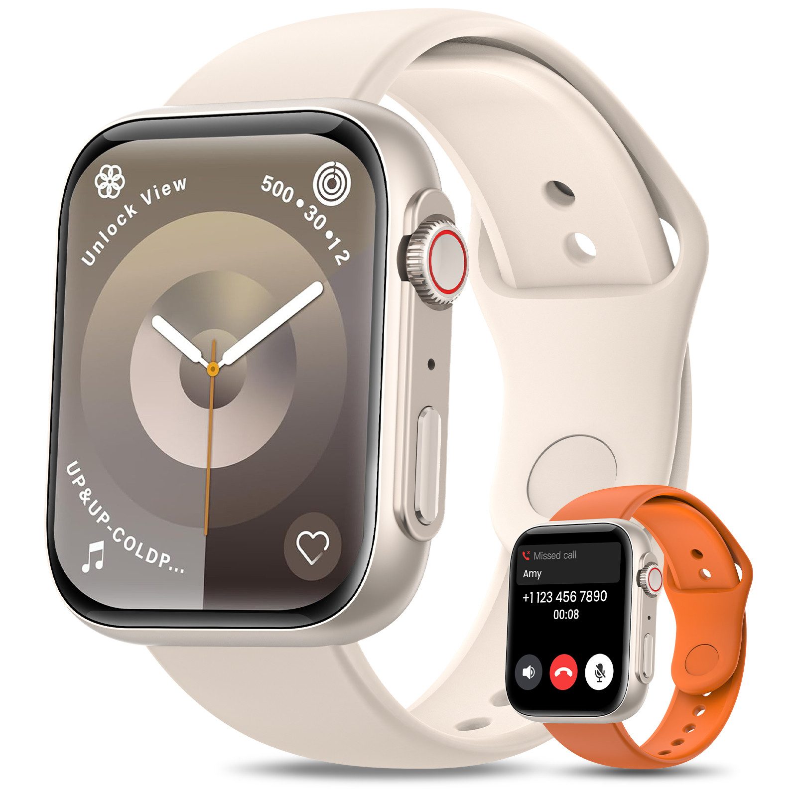 2025 Neueste Smartwatch Damen mit Bluetooth-Anruf Smartwatch