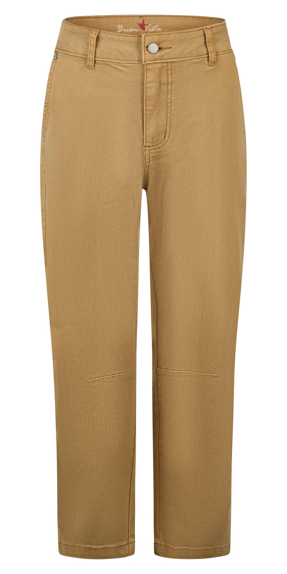 Stoffhose Barrel stripe stretch - Damen Barrel Fit Hose