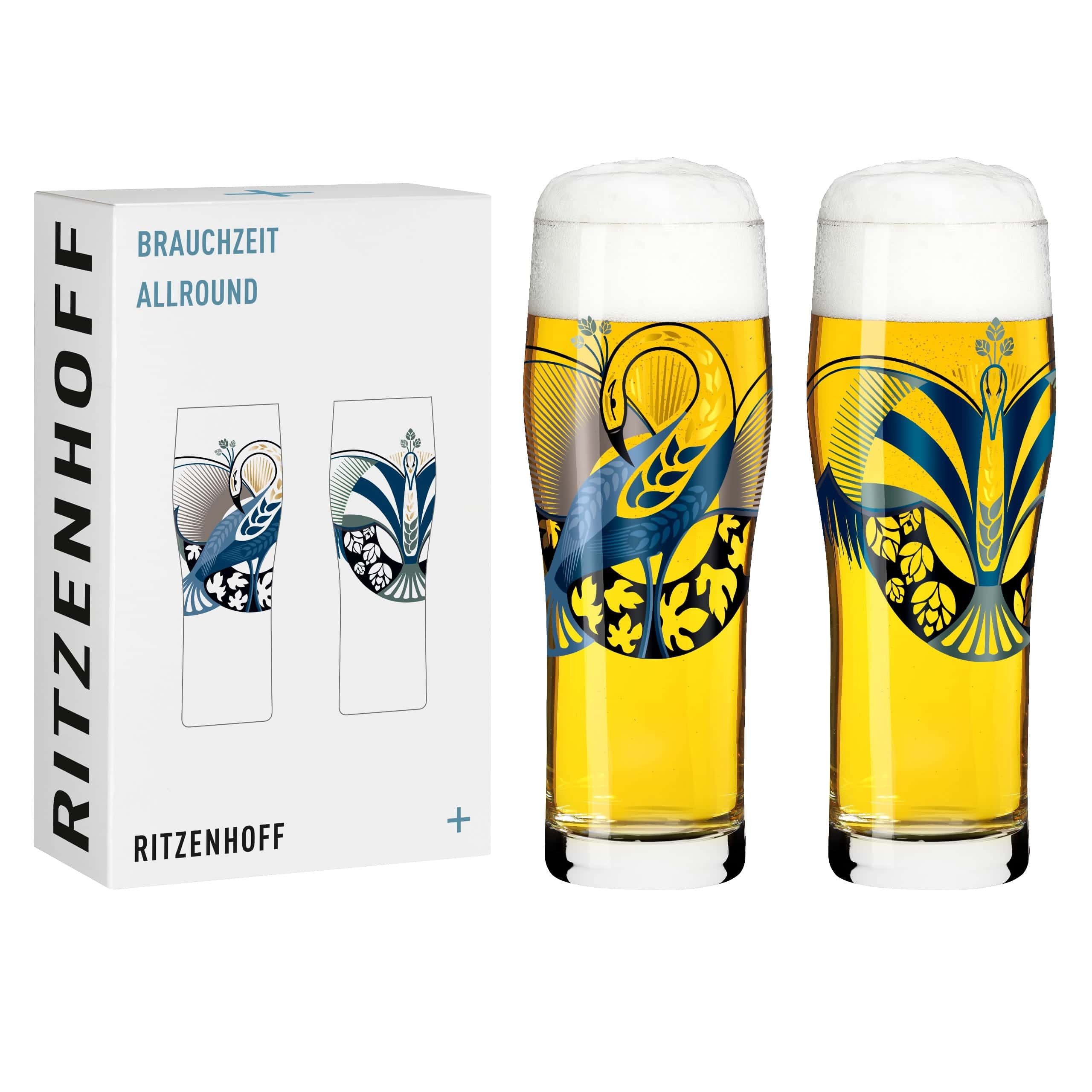 Ritzenhoff Bierglas Brauchzeit, Kristallglas