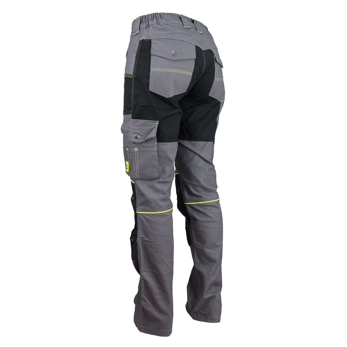 Urgent Arbeitshose Arbeitshose Berufshose Bauhose Bundhose Weich Baumwolle Elasthan GRAU