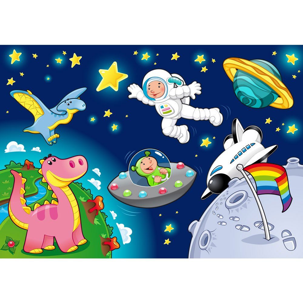 Star 89, Weltall no. Sterne Kosmonaut All Kindertapete Kinderzimmer Mond Fototapete liwwing Weltraum Fototapete