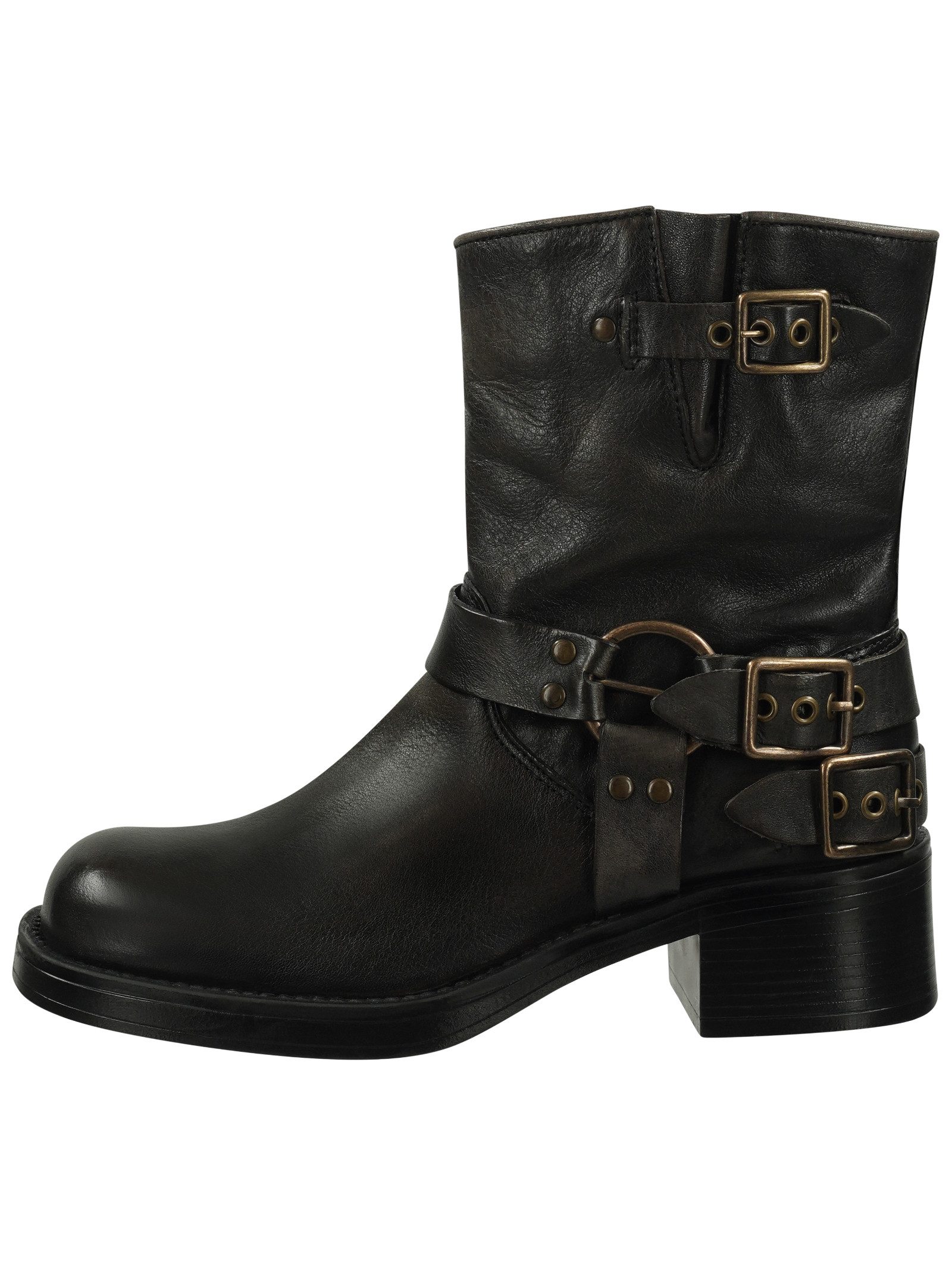 Felmini Stiefelette Glattleder Stiefelette