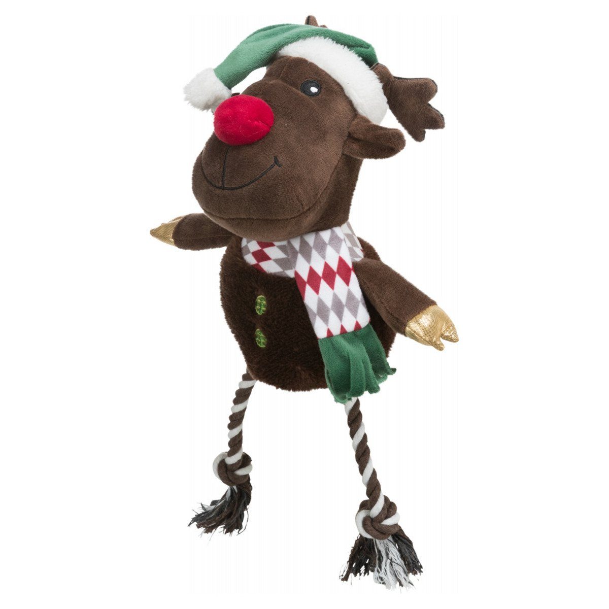 TRIXIE Tierkuscheltier Xmas Hundespielzeug Elch, mit Stimme günstig online kaufen