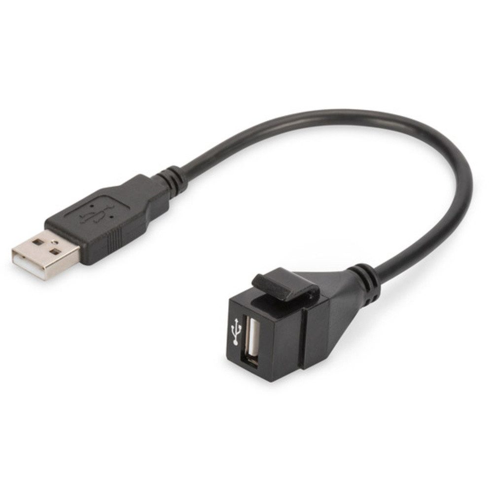 Digitus Digitus DN-93402 USB 2.0-Einbaumodul Keystone Netzwerk-Adapter