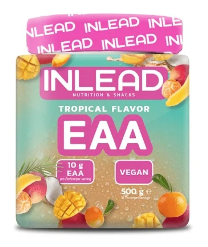 Inlead Nutrition GmbH & Co. KG INLEAD EAA 500g Aminosäure Pulver, 1 er Packung à, leckere Sorten. essentielleAminosäuren