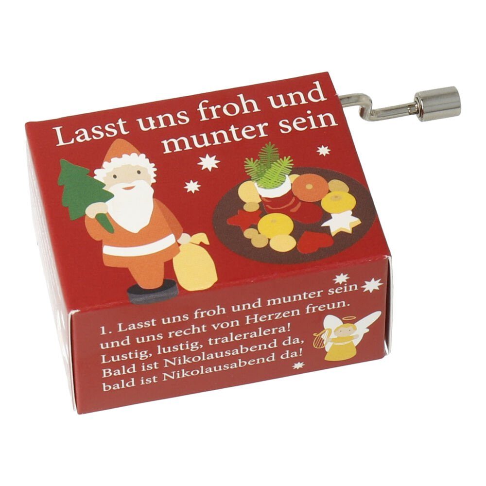 mugesh Spieluhr Spieluhr Weihnachtslied mit Text, günstig online kaufen