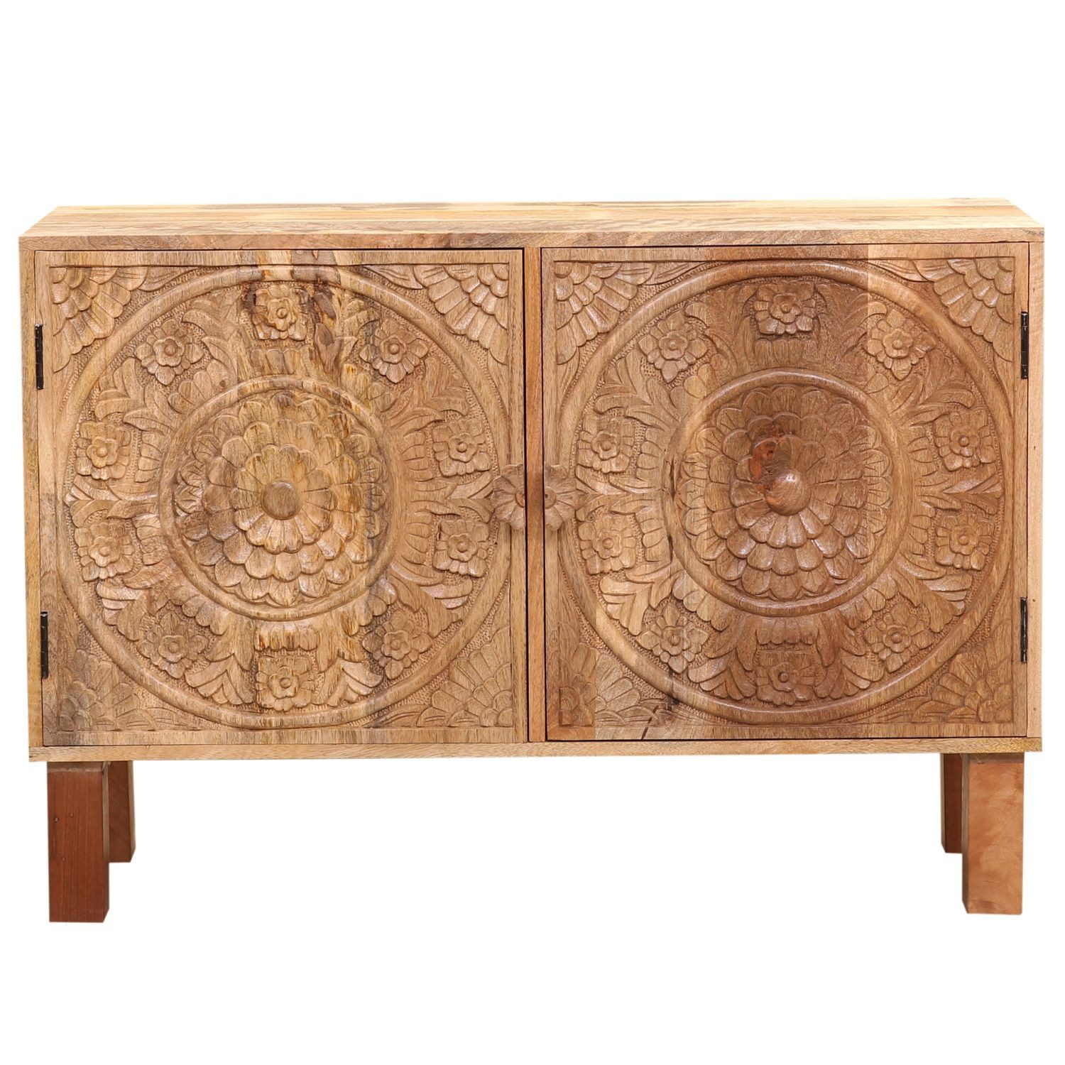 Marrakesch Orient & Mediterran Interior Kommode Orientalische Möbel Sideboard Kommode aus Holz Jahna (1 St), Handarbeit