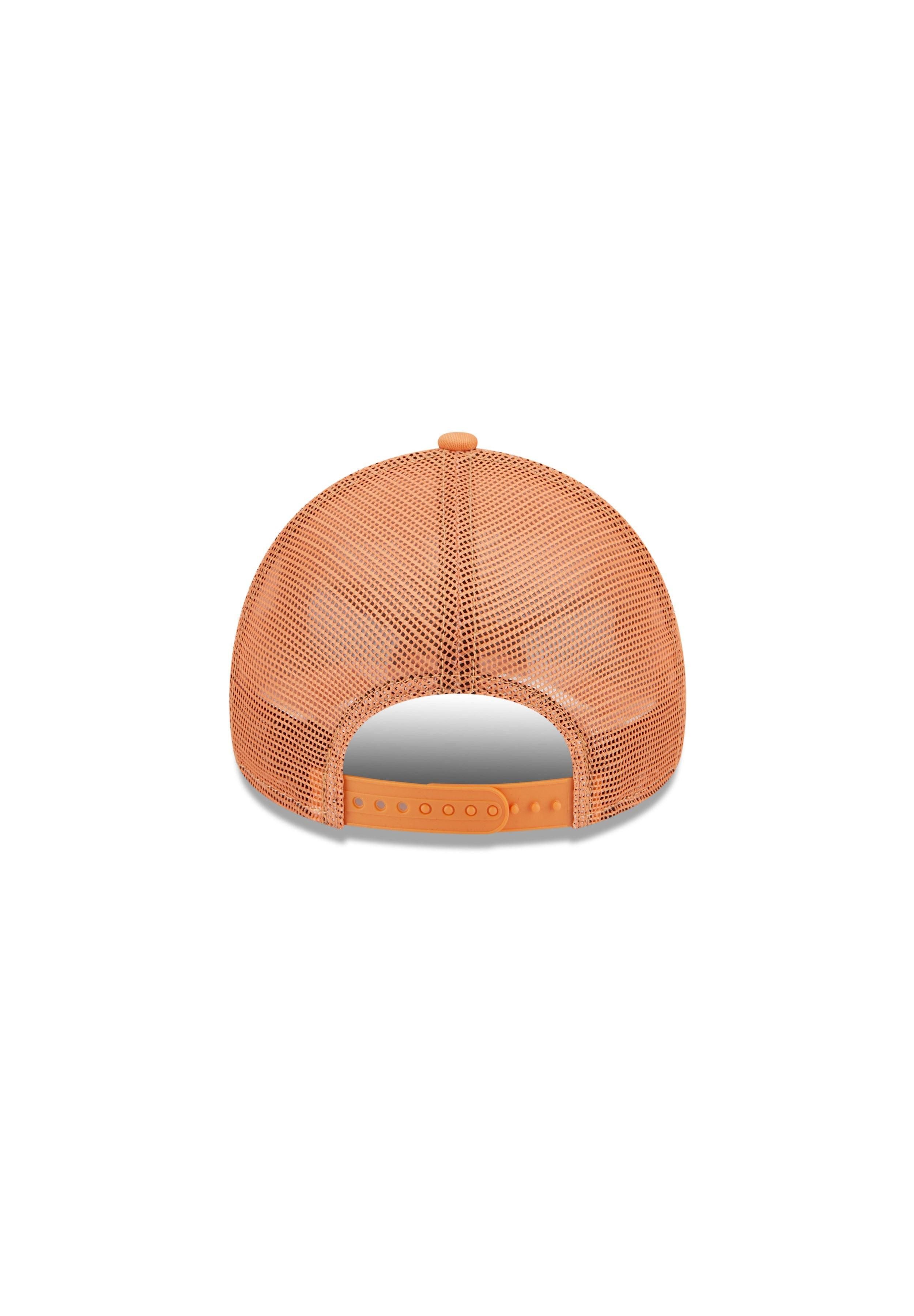 New Era Baseball Cap New York Yankees MLB League Essential Orange A-Frame Adjustable Trucke (1-St)