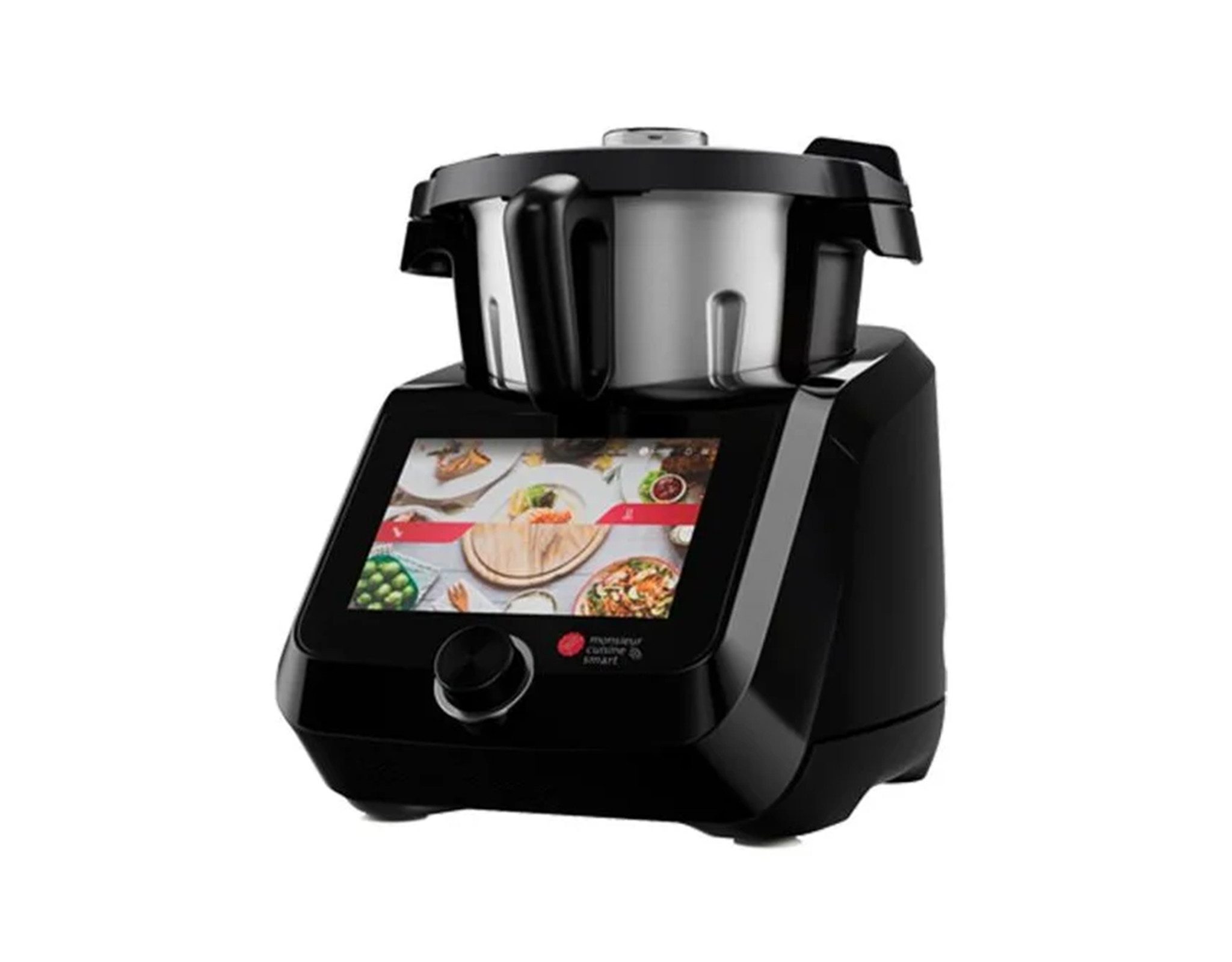 SilverCrest Küchenmaschine mit Kochfunktion SKMS 1200 C1, 1199 W, 4.5 l Schüssel, Smart Black