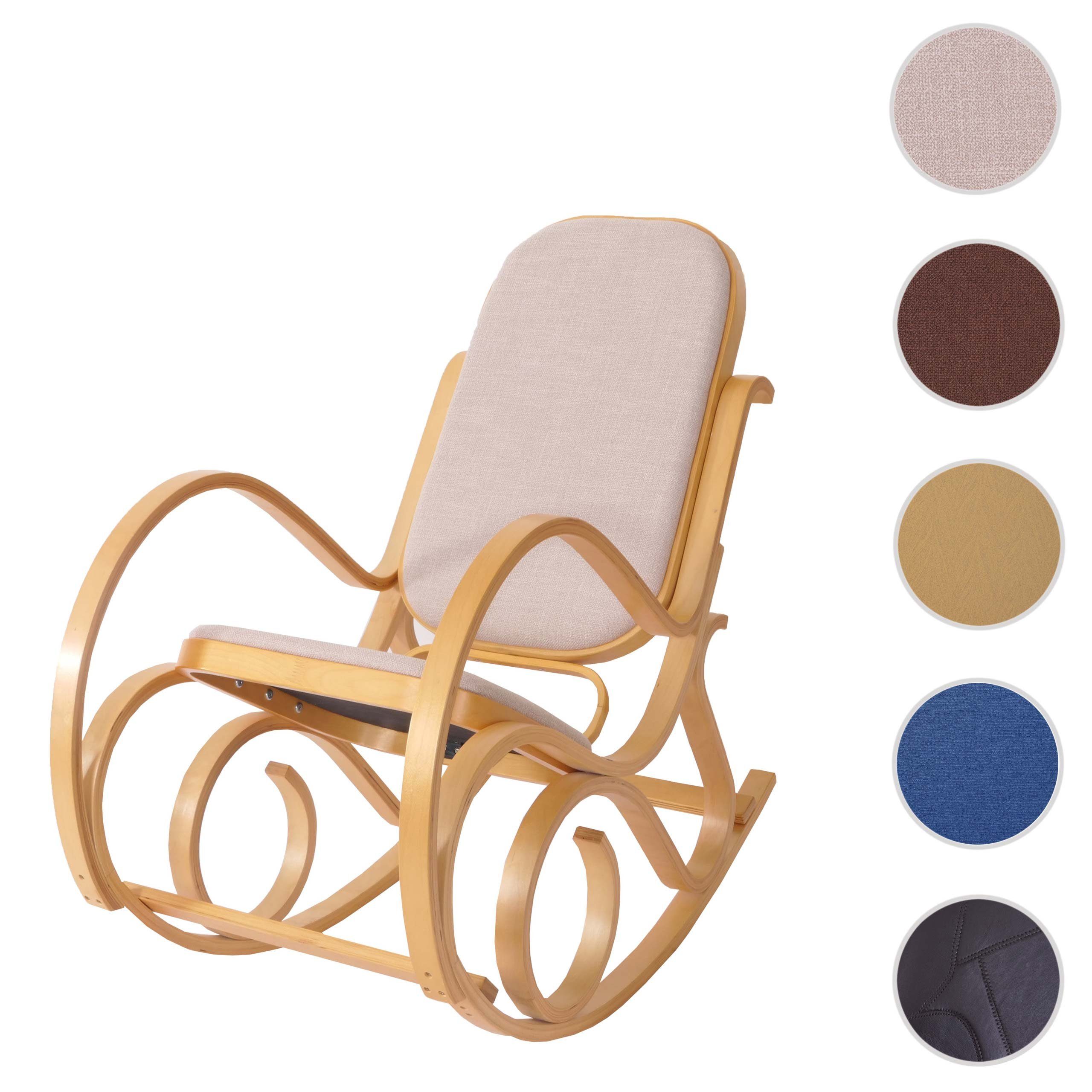 MCW Schaukelstuhl Gallarate, Retro-Design, Stabiles Gestell, günstig online kaufen