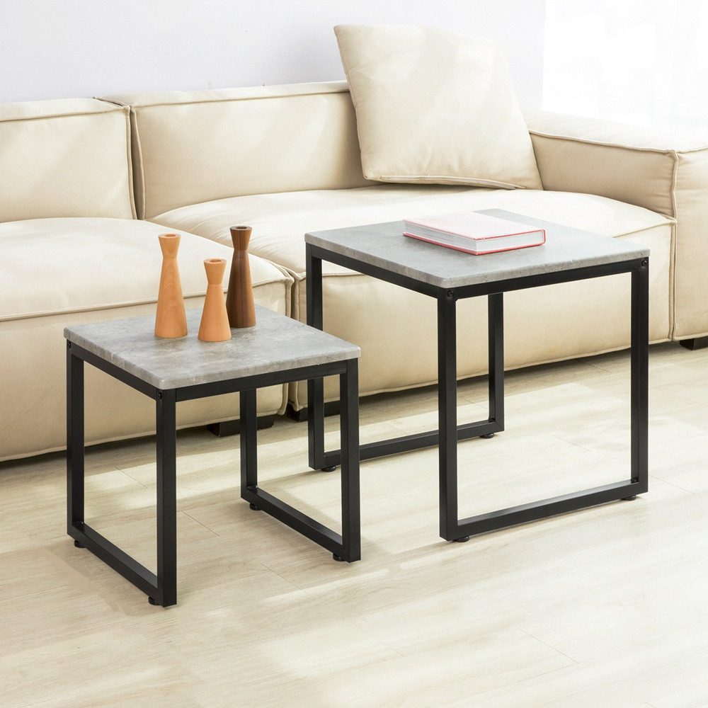 SoBuy Satztisch FBT42/FBT35, 2er Set Couchtisch günstig online kaufen
