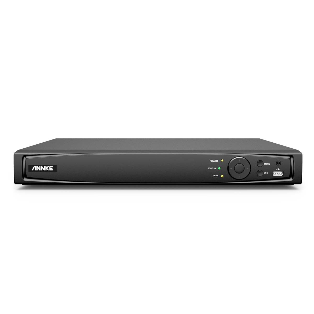 Annke N46PCK 12 MP 16 Kanal H.265+ PoE Netzwerk-Videorecorder (mit RTSP- und ONVIF-Unterstützung, Personen- und Fahrzeugerkennung)