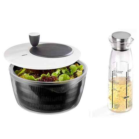 GEFU Salatschleuder Rotare Set inkl. Dressingshaker Spar-Set