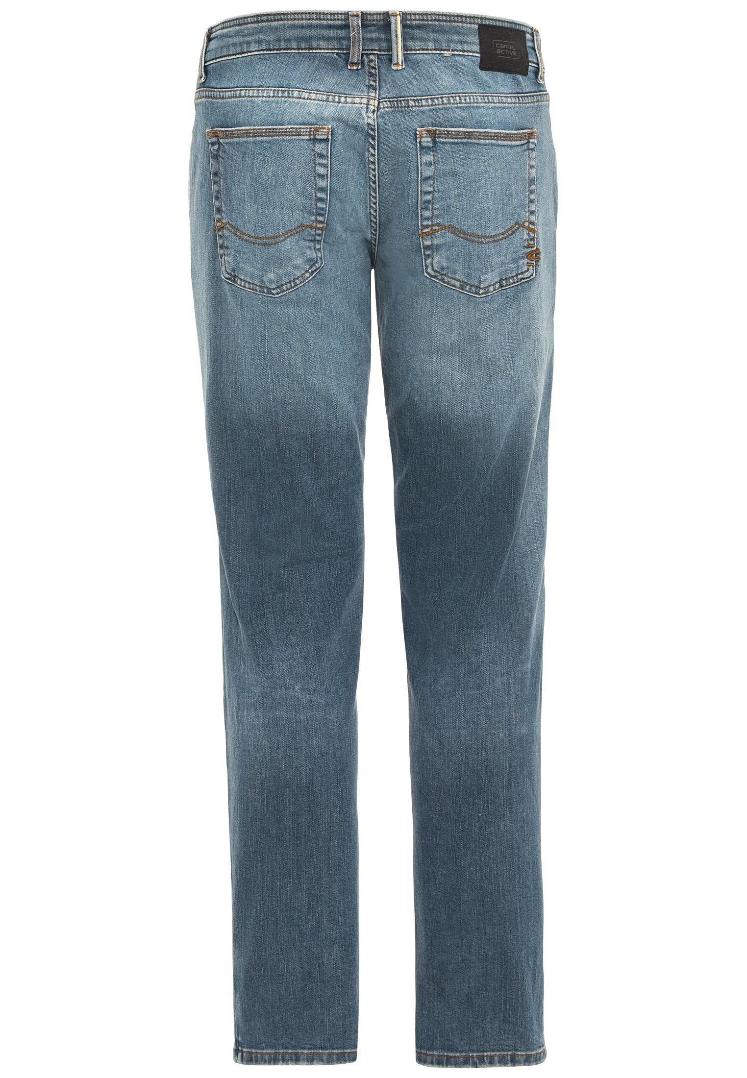 Straight-Jeans active camel