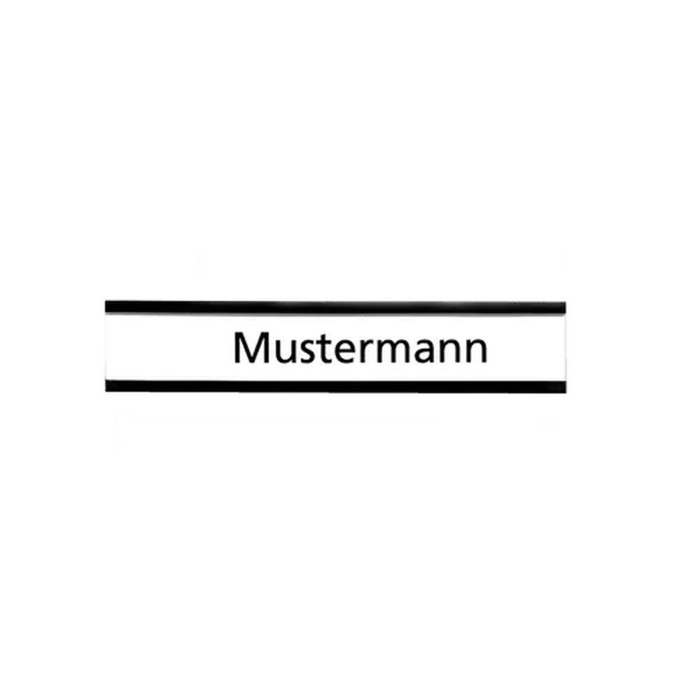 FRANKEN Hinweisschild Namenschilder Magnetisch 10X50Mm 20Stück