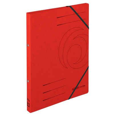 Herlitz Ringbuchmappe 1 Ringhefter Ringmappe A4 Quality - rot