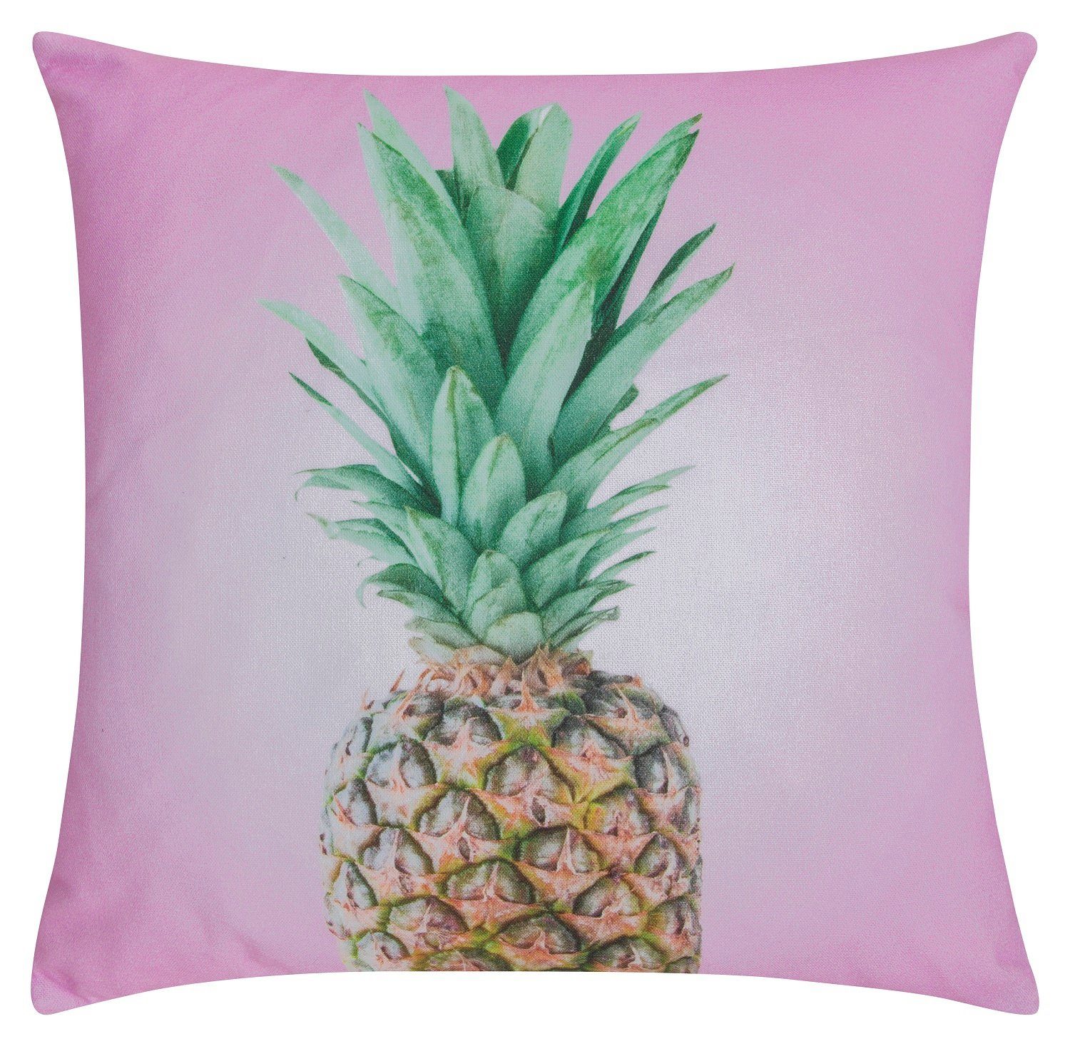 Magma Heimtex Kissenhülle Digitaldruck Ananas FLORA&FAUNA günstig online kaufen
