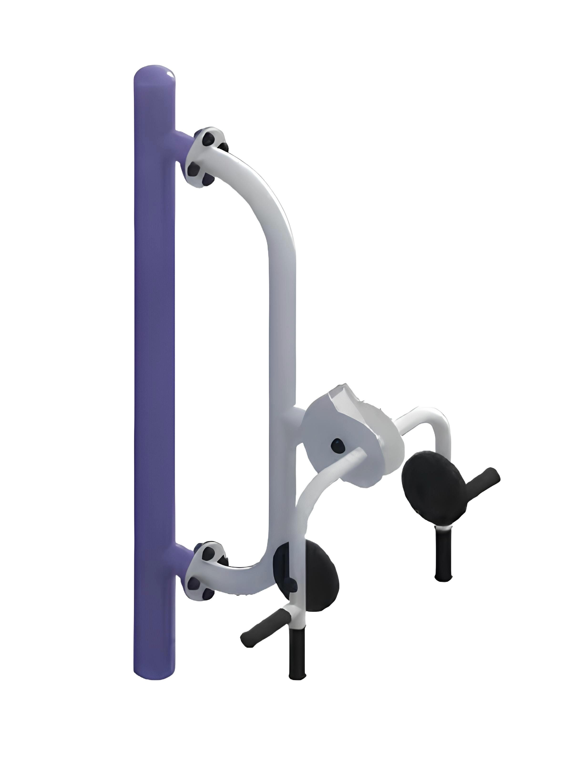 Kraftstation Schulterzug Fitnessgerät aus robustem Material für Outdoor-Training