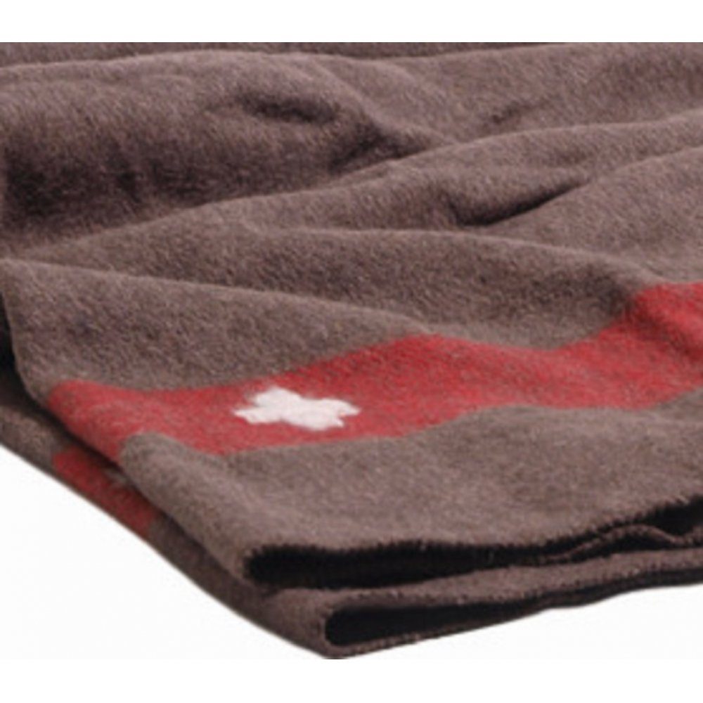 Wolldecke SCHWEIZ.WOLLDECKE 200X140 CM BRAUN, Mil-Tec