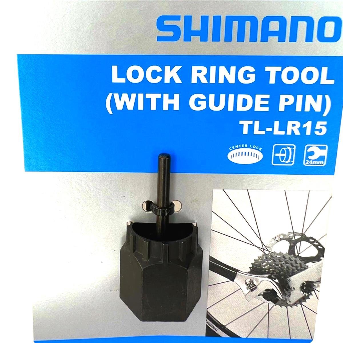 Ring Shimano TL-LR15 Kassettenverschluss Fahrrad-Montageständer Shimano Kassettenabzieher Centerlock