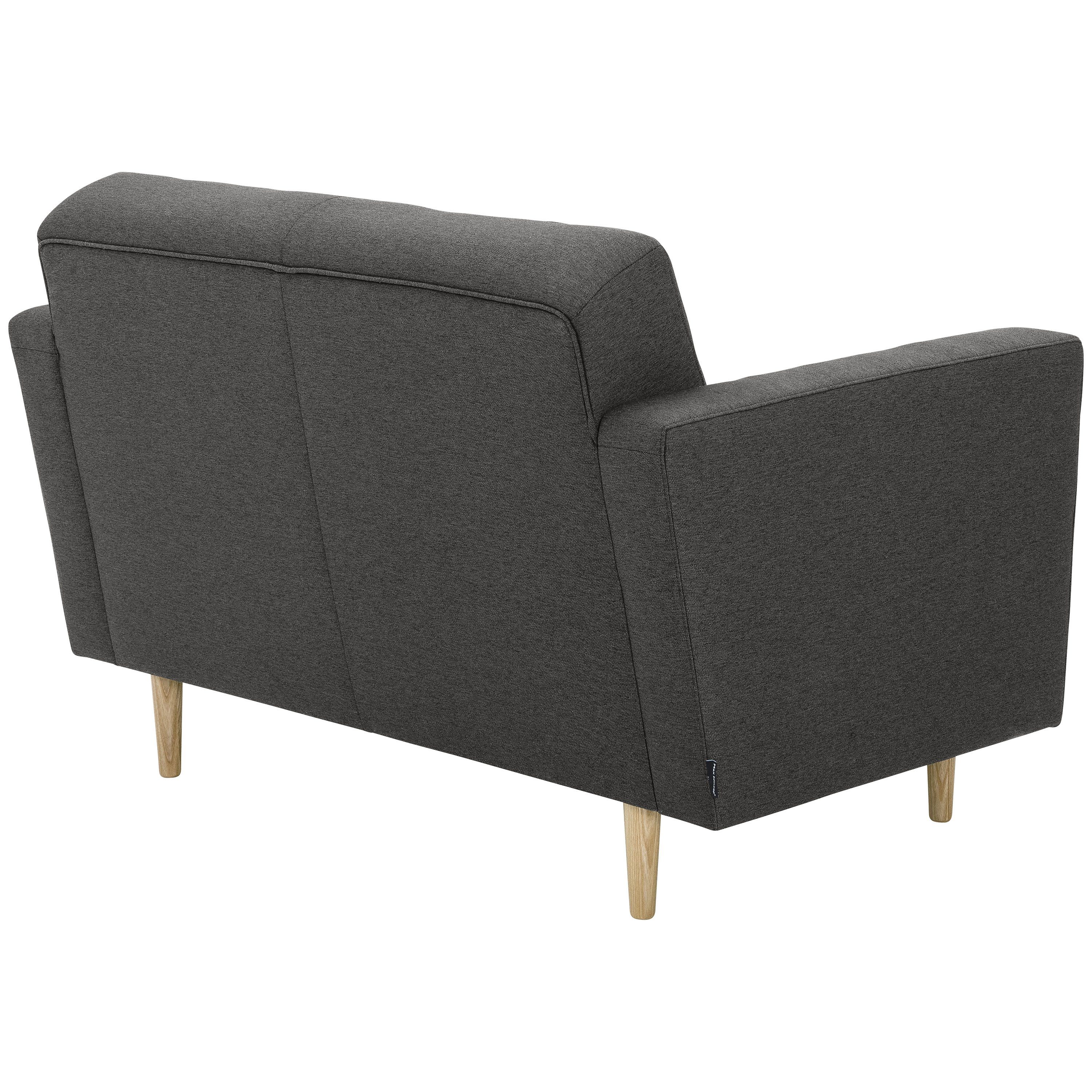 Max Sofa Sofa 2-Sitzer Winzer® Jasmin, anthrazit