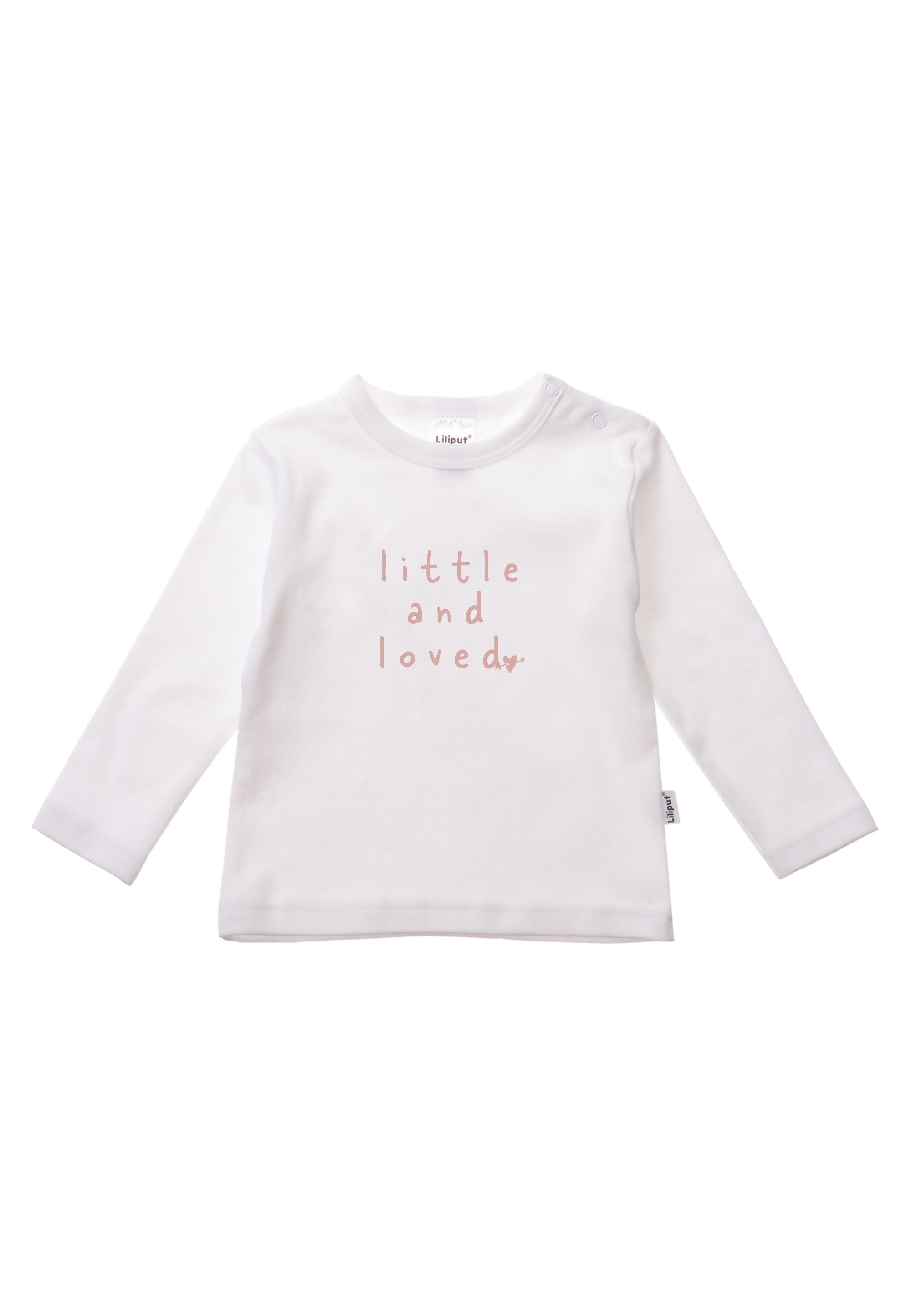 Liliput Langarmshirt Little and Loved im 2er Pack mit Druckknöpfen auf der Schulter
