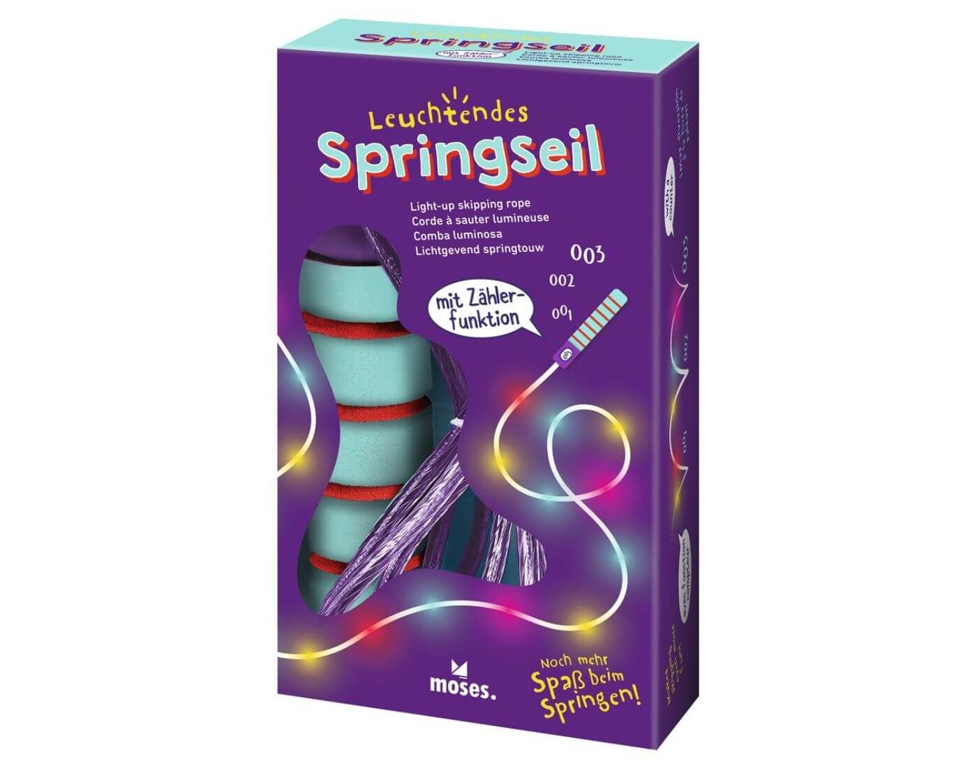 Springseil Leuchtendes Springseil mit Zählerfunktion