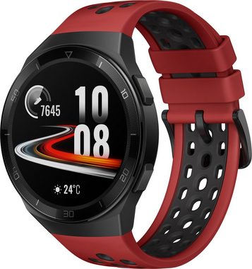 Huawei Huawei Watch GT 2e Red & Black TPU Strap Lava Red Neu Smartwatch (1,39 Zoll, Proprietär)