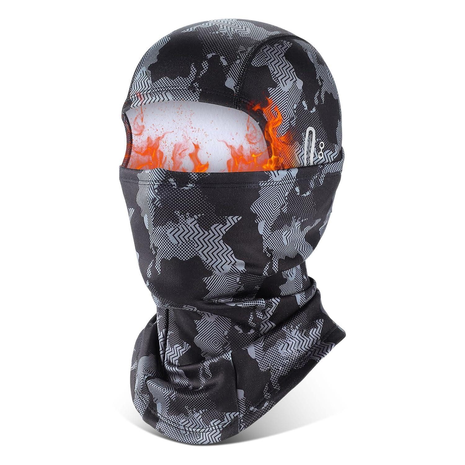 Sturmhaube Sturmhaube Balaclava Winddicht Thermo Skimaske Einheitsgröße Tarnung