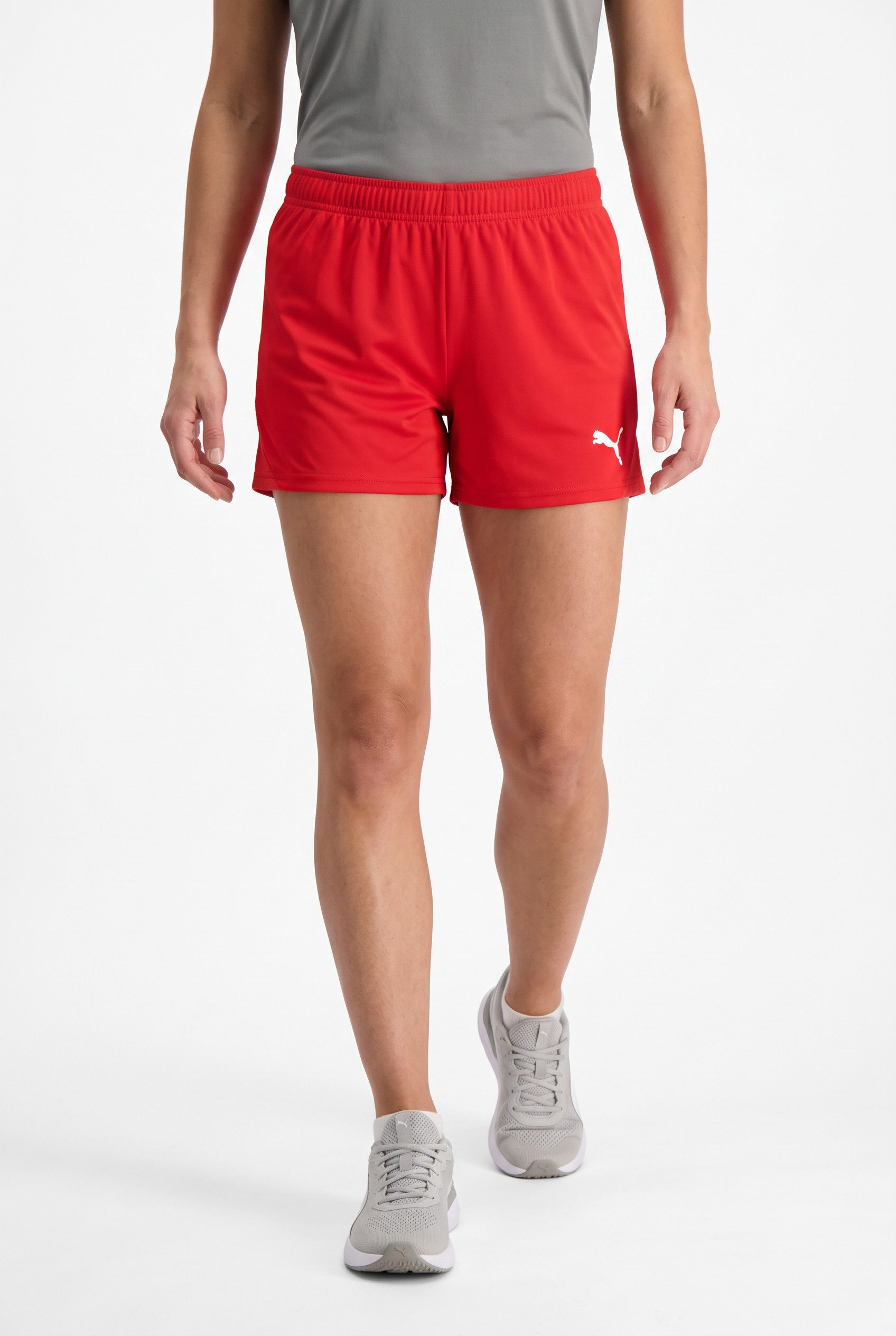 PUMA Trainingsshorts TEAMGOAL SHORTS WMNS aus Interlock-Material, kniefrei, sportlicher Stil