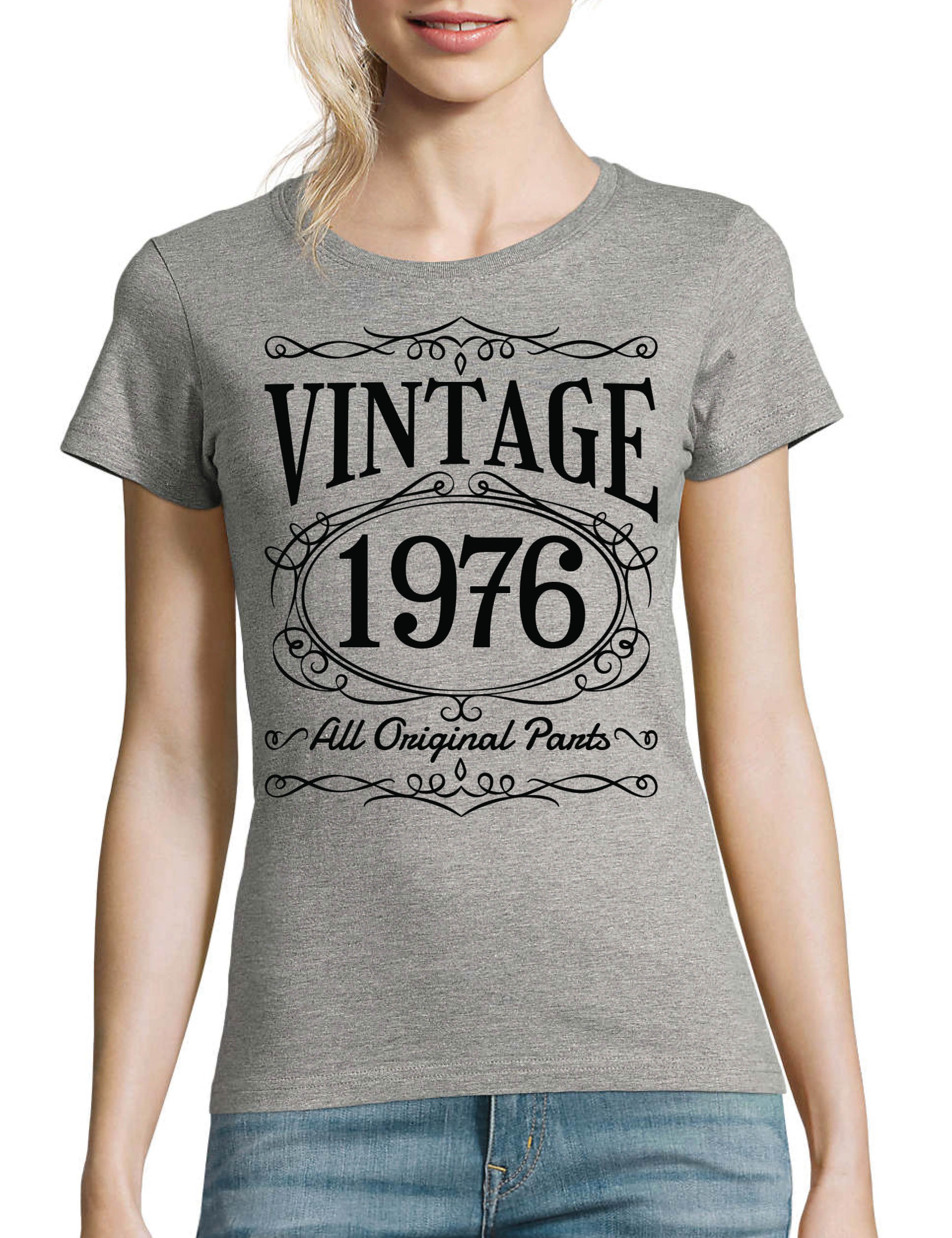 Youth Designz T-Shirt Vintage 1976 Damen Tshirt zum 50. Geburtstag mit lust günstig online kaufen