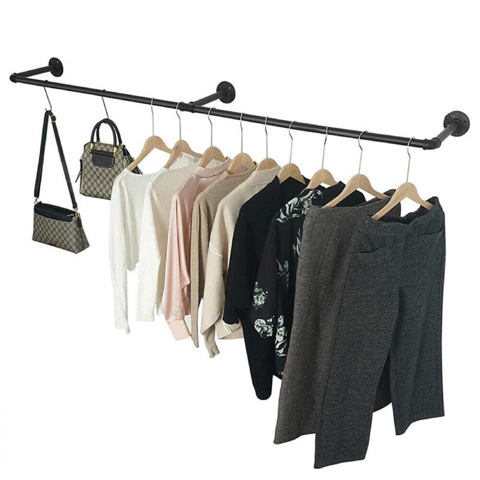Youyijia Kleiderständer Clothes Rack for Wall 200 cm Pipe