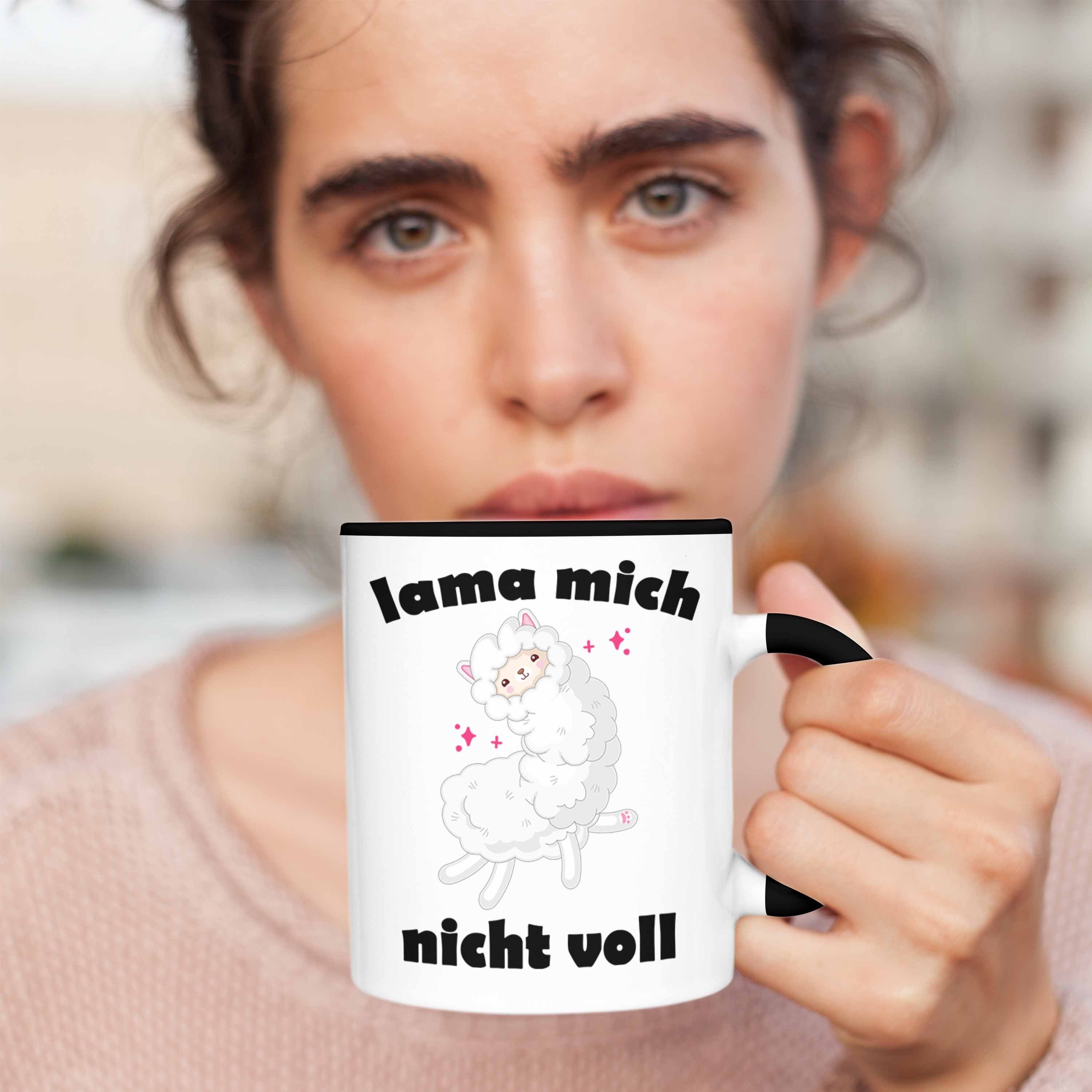 Spruch Voll Nicht Schwarz Humor Trendation Alpaka Tasse Tasse Süße Lama Trendation - Sprüche Fans für Mich