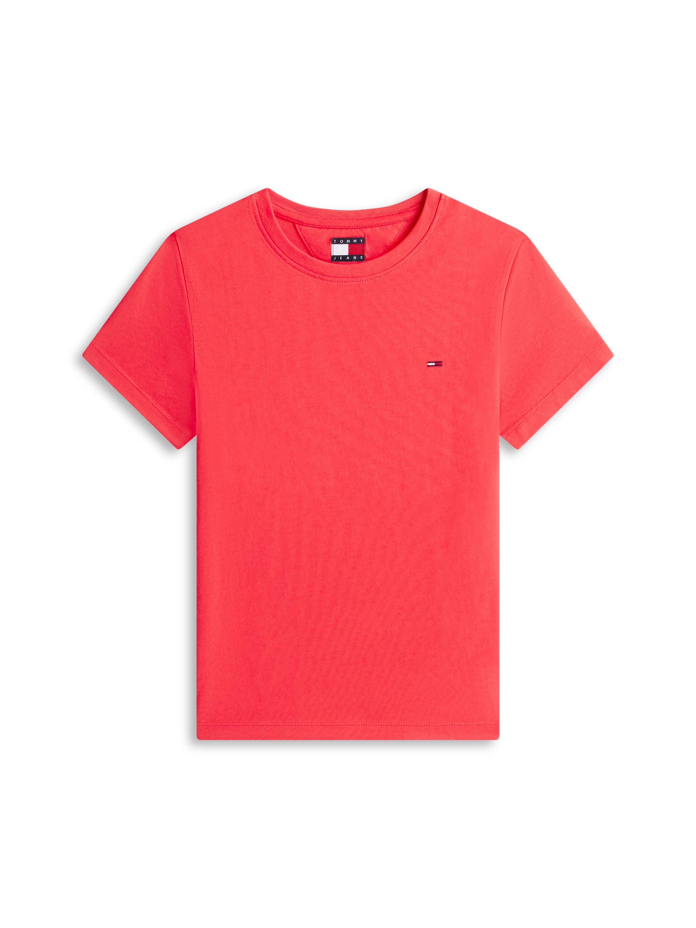 Tommy Jeans Kurzarmshirt TJW SLIM C-NECK TEE mit Logo-Stickerei – Bild 3 von 5