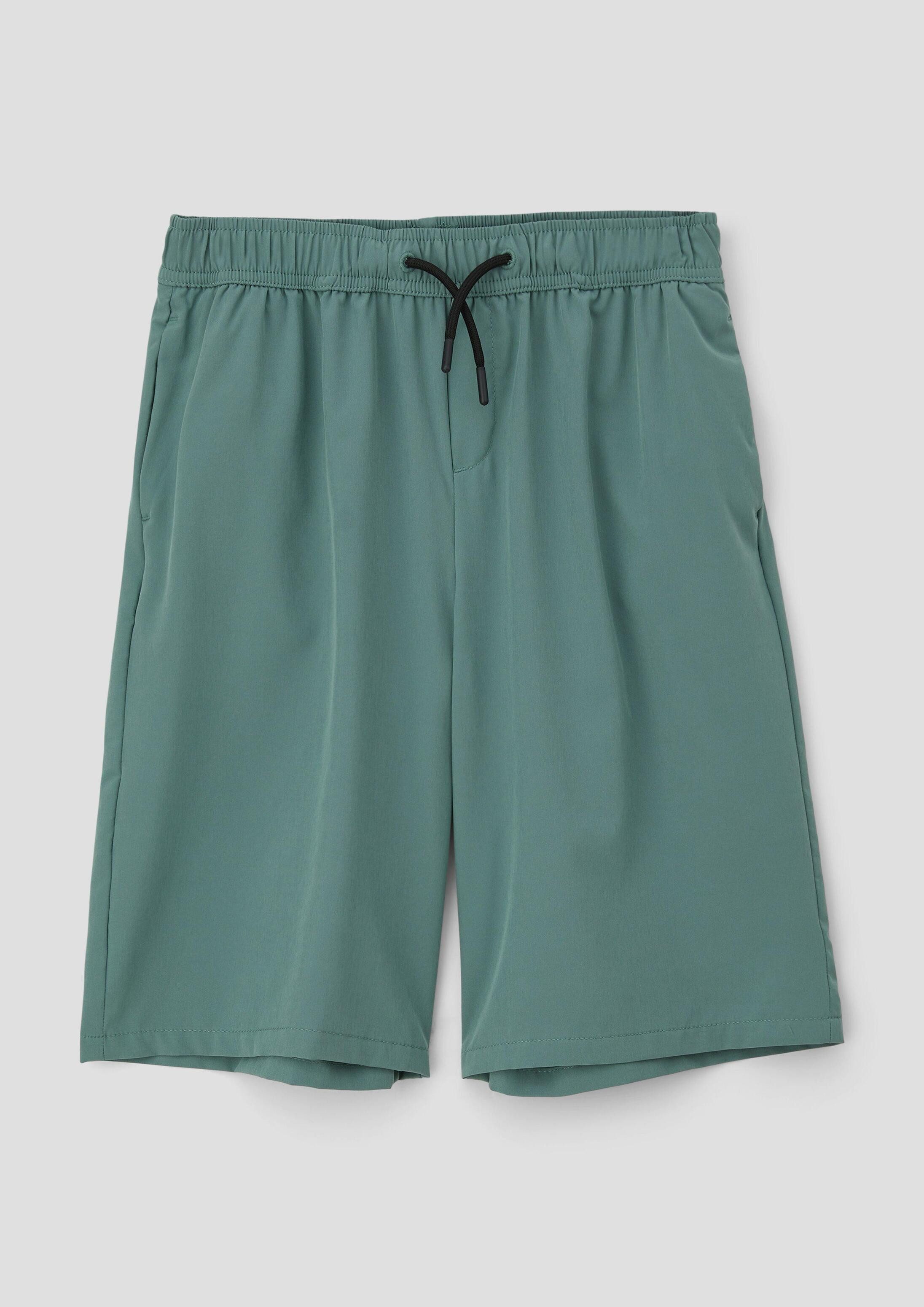 s.Oliver Shorts Hose Bermuda mit angedeutetem Tunnelzug